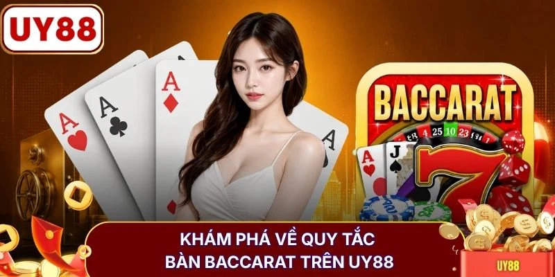 Khám phá về quy tắc bàn Baccarat trên UY88